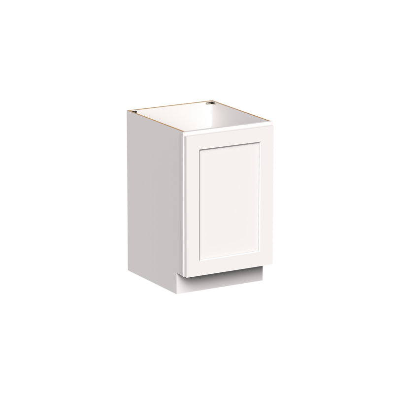 Armoire à porte simple pleine hauteur de style Shaker de DL Cabinetry (prête à assembler) l 21 po x H 34,5 po x P 24 po, 21"