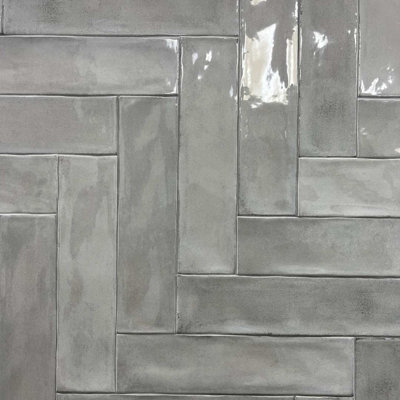 Carrelage mural en céramique brillant 3 "x 12" Waverly