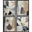 Multicolore minimaliste, botanique et abstrait floral-97782722-97782723