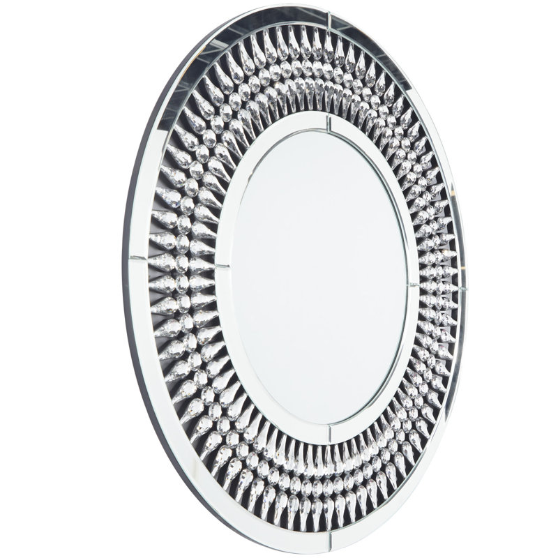 Miroir mural en verre