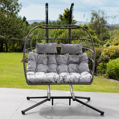 Cando 2 Person Porch Swing with Canopy