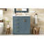 Ensemble de meuble-lavabo en céramique 30 po à 3 tiroirs et 2 portes à fermeture douce-1141562682-1141562678