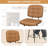 24 Inches Double Needle Metal Barstools With Back & Footrest-1374103905