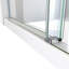Porte de baignoire coulissante simple sans cadre de 55 à 59 po x H 62 po avec traitement en verre ClearMax-84433351