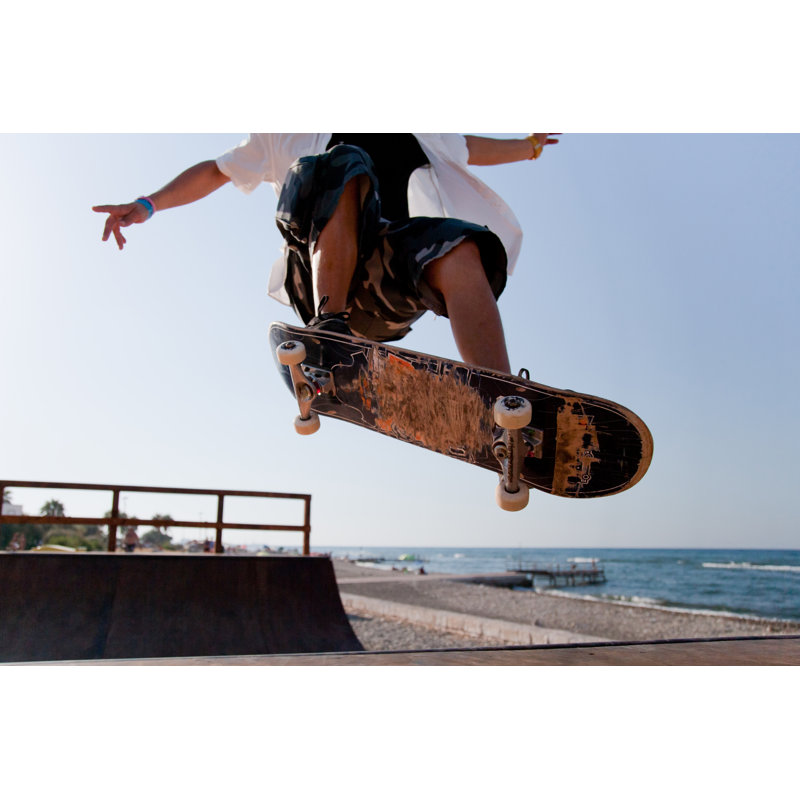 Skater On Ramp 07 by Pippino007 - Wrapped Canvas Print, 20cm H x 30cm W