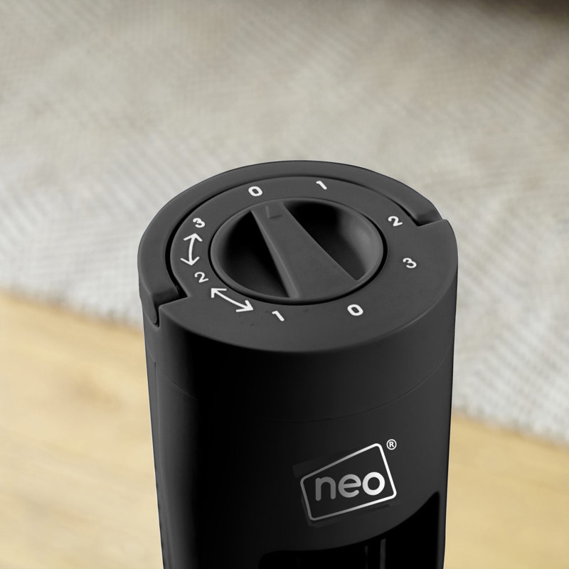 NeoDirect 73.5cm Oscillating Tower Fan, Black