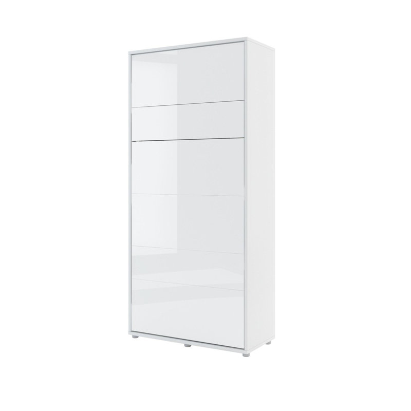 Nadarius Storage Bed, Single (3'), White Gloss