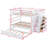 Bunk Bed with Trundle and Staircase-1999635934