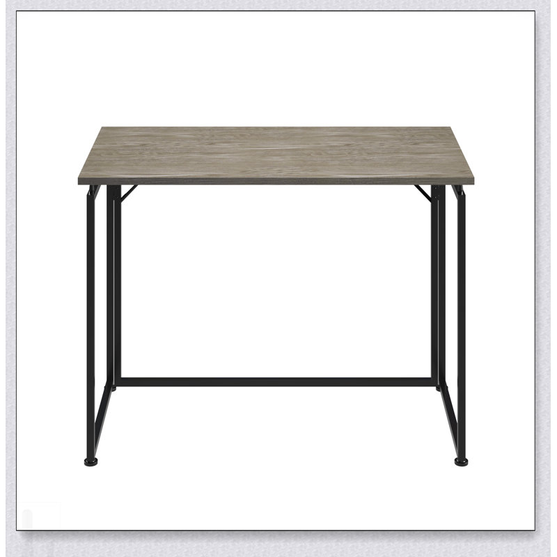 Bureau pliant compact Techni Mobile, conception compacte pour les petites pièces et rangement facile.