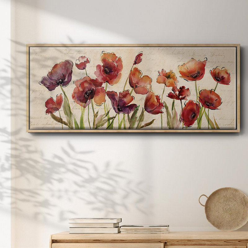 Bow to Summer I- Framed Canvas