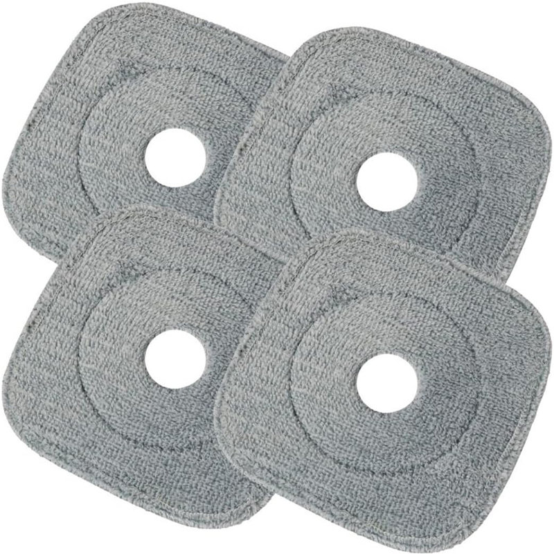 4 Pack Square Mop Replacement Pads