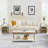 Kempst Nightstand Set 2, Small Bedside Table with Drawers, Narrow Side End Table with Open Shelf, 2 Drawer Dresser for Bedroom/Living Room/Dorms-508203560-477887918