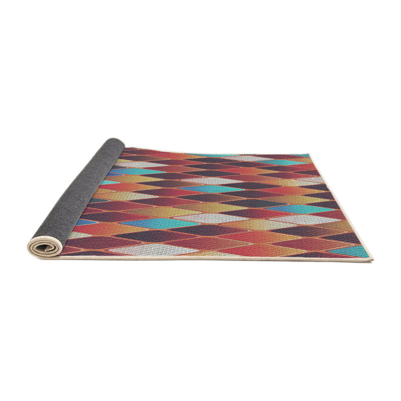 Proulx Geometric Indoor Rug, Round 4'