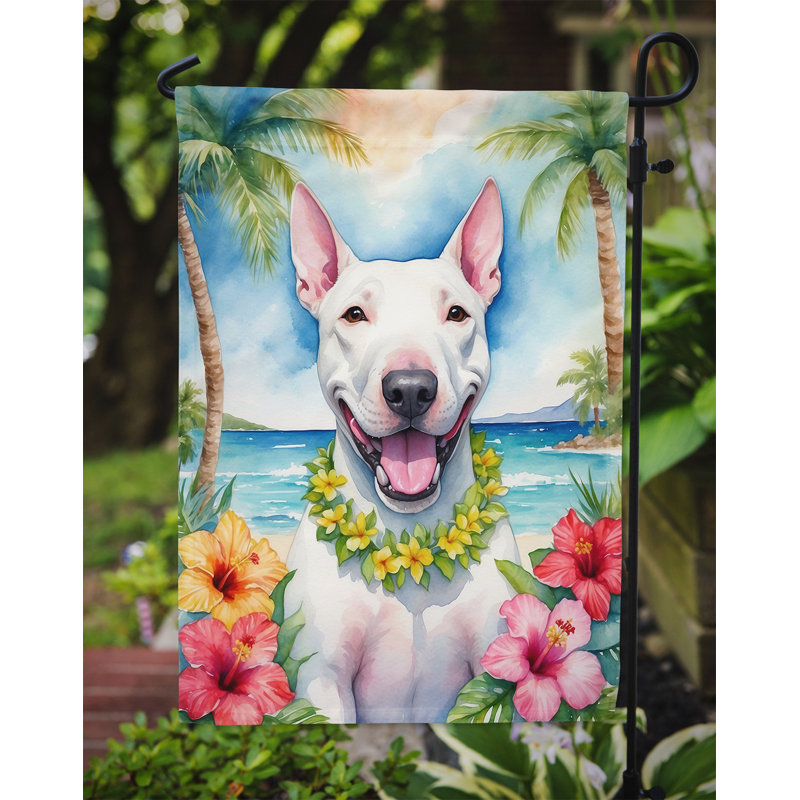 Drapeau de jardin en polyester double face H 15,5 po x l 11,25 po