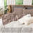 MooMee Gingham Sheet Set 100% Washed Cotton Linen Like Textured Breathable Lightweight-124451023-119224422