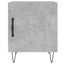 Couey 40cm W Iron Bedside Table-1457605836