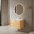 29.92 " W Wall Mounted Wall Mounted Single Double Single Vanity Bathroom Vanity With Ceramic Top