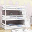 Lit superposé simple avec tablettes Glenesha par Harriet Bee