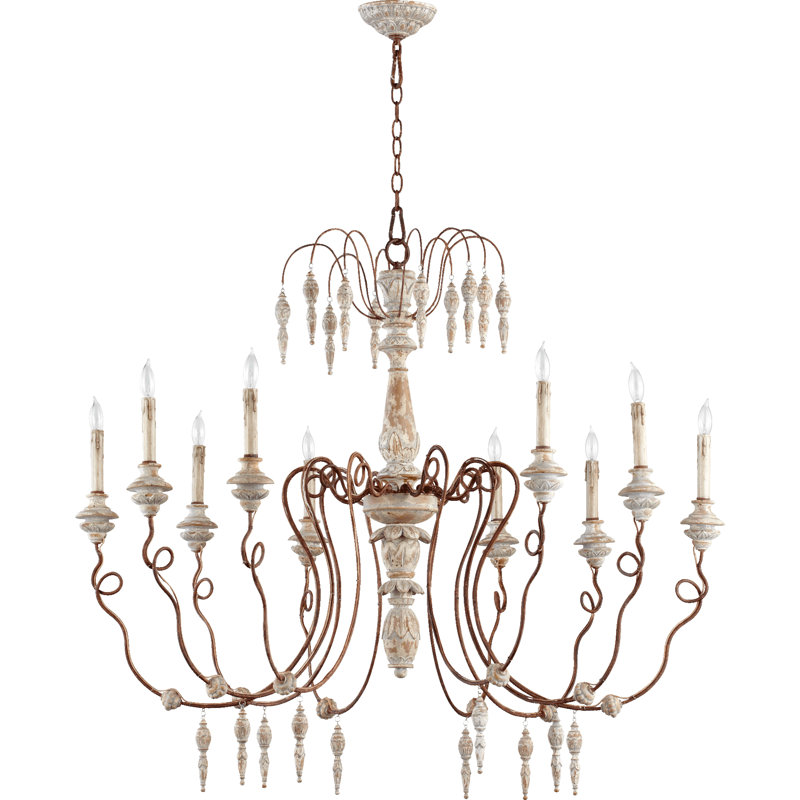 Lustree 10 lumières façon bougie classique/traditionnel Loveland