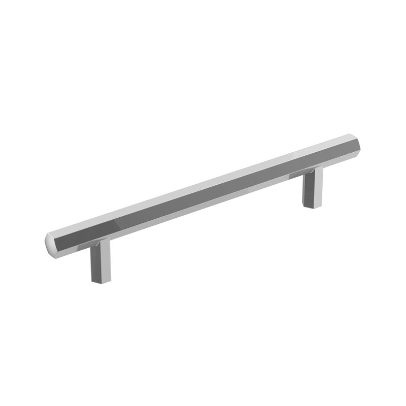 Caliber Bar Pull, Polished Chrome, 5 1/16"