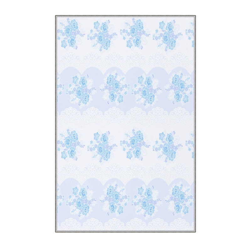 Stylish Hall Carpet (39.4 x 78.7 inches), 100% Polyester, 0.3 in Pile Height | Antibacterial, Non-Slip Underside, Machine Washable | 3D Digital Printed Design, Durable & Soft for Home Décor