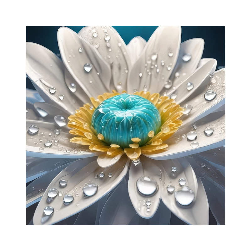 Chic Floral Design Non Woven Thin Type Printed Rug for Home and Office Decor Enhancing the Coziness of Your Space in Subtle Hues of Blue and Grey