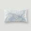 Housse de coussin 100% coton 1 pièce Ella Botanical Blue 14 x 24 po-129942542