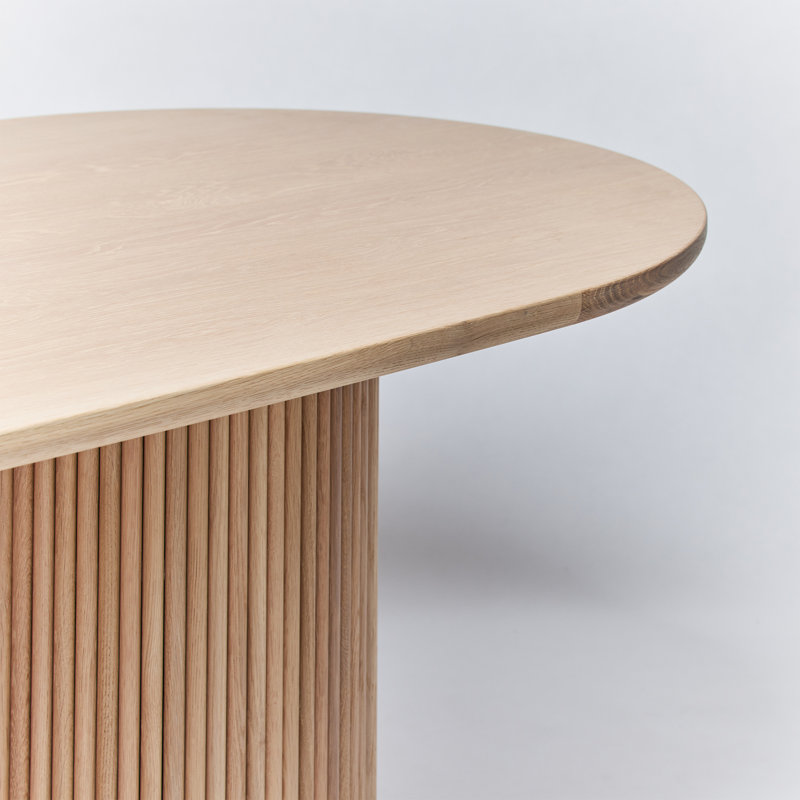 Laurel Oval Solid Oak Dining Table