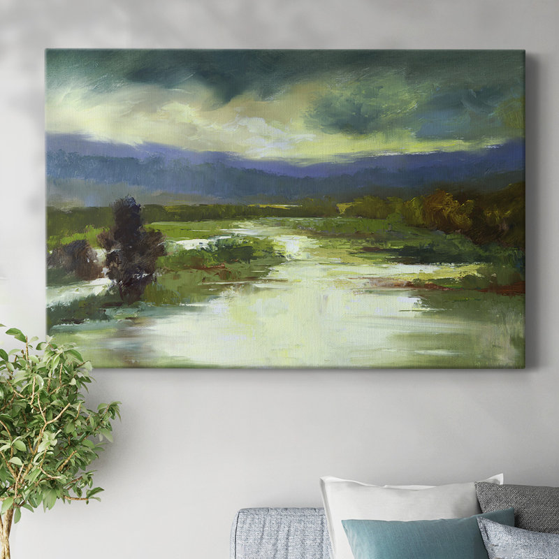 Mountain Meadow - toile tendue avec châssis, H 12 po x l 18 po
