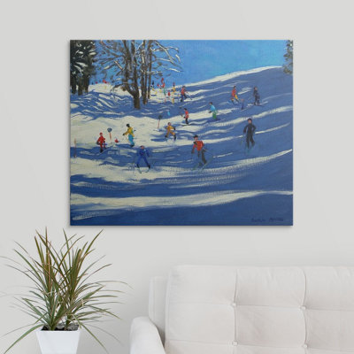 «Morzine» par Gonzalez, reproduction d'art