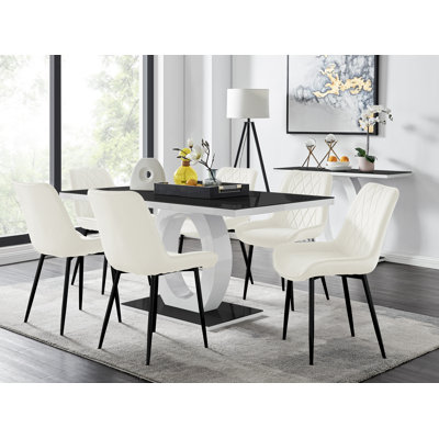 Bekircan 6 - Person Dining Set