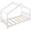 Lit plateforme House avec tête et pied de lit, toit-2083022661