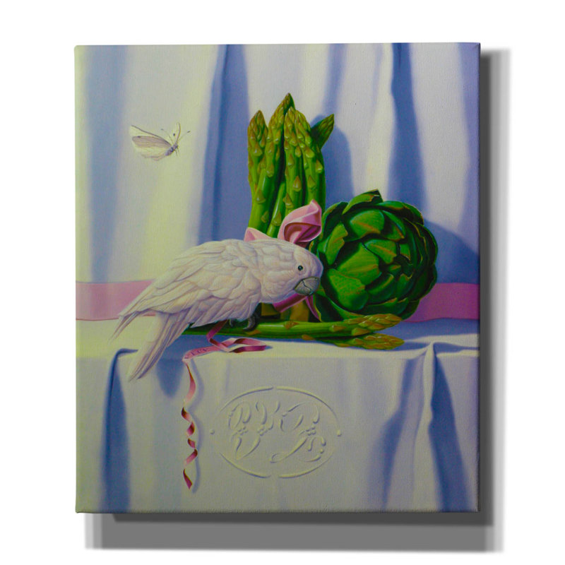 "L'espoir immaculé" par Valery Vecu Quitard, H 30 po x l 26 po x P 1,5 po