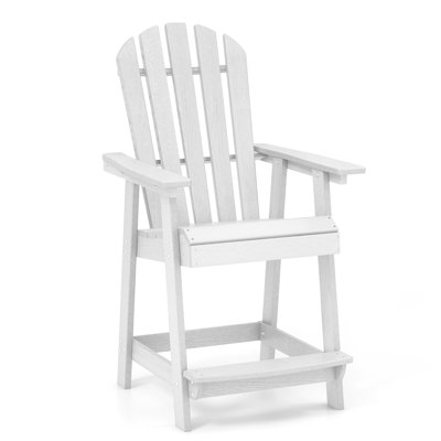 Camdynn Wood Outdoor 24.5'' Counter Stool