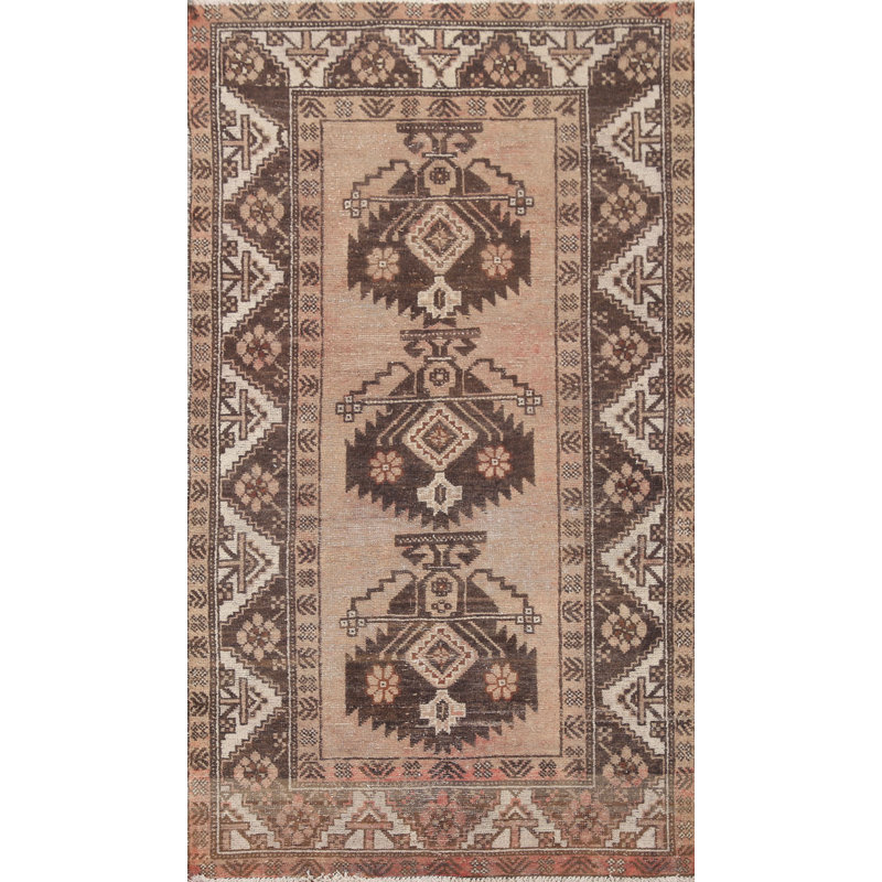 Tapis géométrique traditionnel 3 x 6