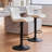 Denan Swivel Adjustable Height Bar Stools, Faux Leather Modern Barstools, Upholstered Counter Stool-994598372-994188632