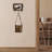 Rustic Moose Coat Rack with Log Accents