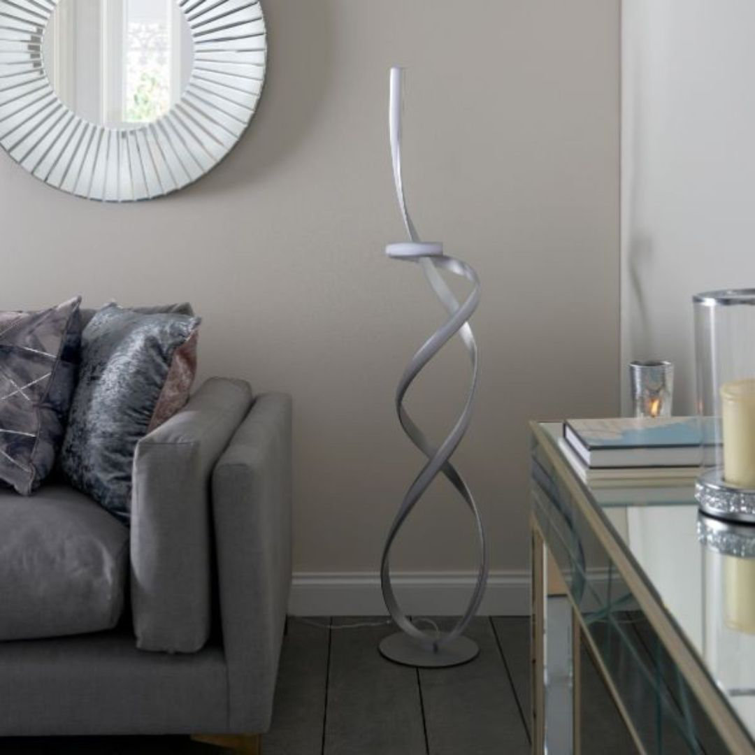 150cm Satin LED Novelty Floor Lamp