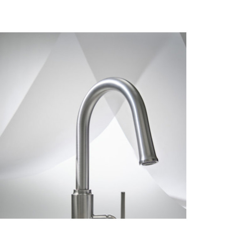 Trattoria Round Kitchen Mixer, Stainless Steel