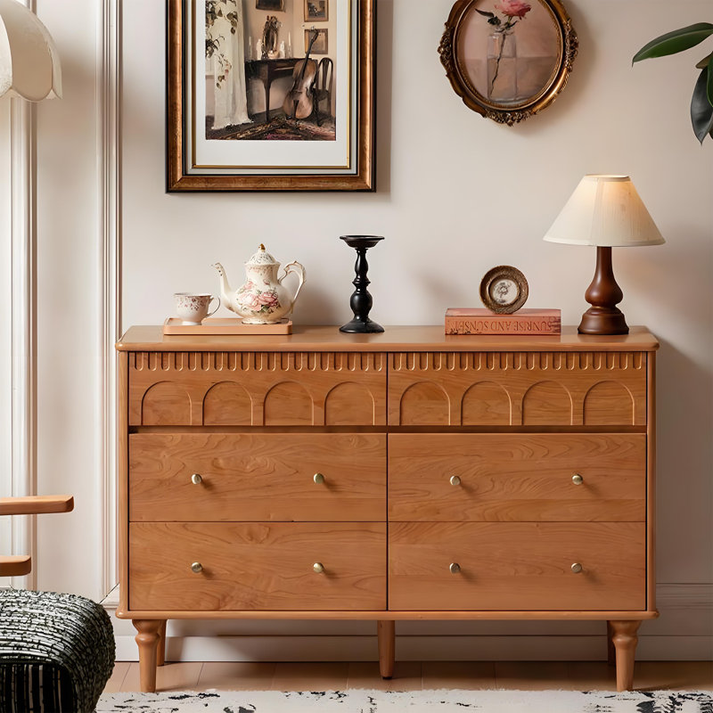French Retro Brass Buffet Table