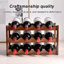 Wine bottle rack