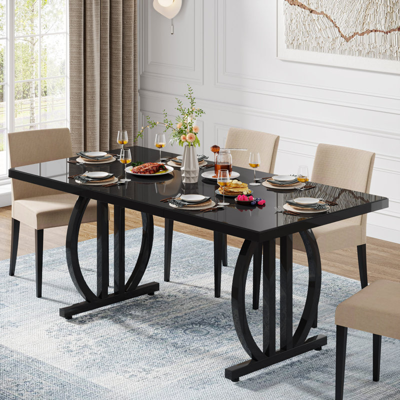 Table de salle à manger moderne Matland L 31,5 po x l 62,99 po