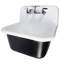 8 Inch Spread Wall Mount Faucet with Soap Dish-1336634527