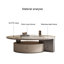 Table basse ovale légère et luxueuse-105170240-105170241