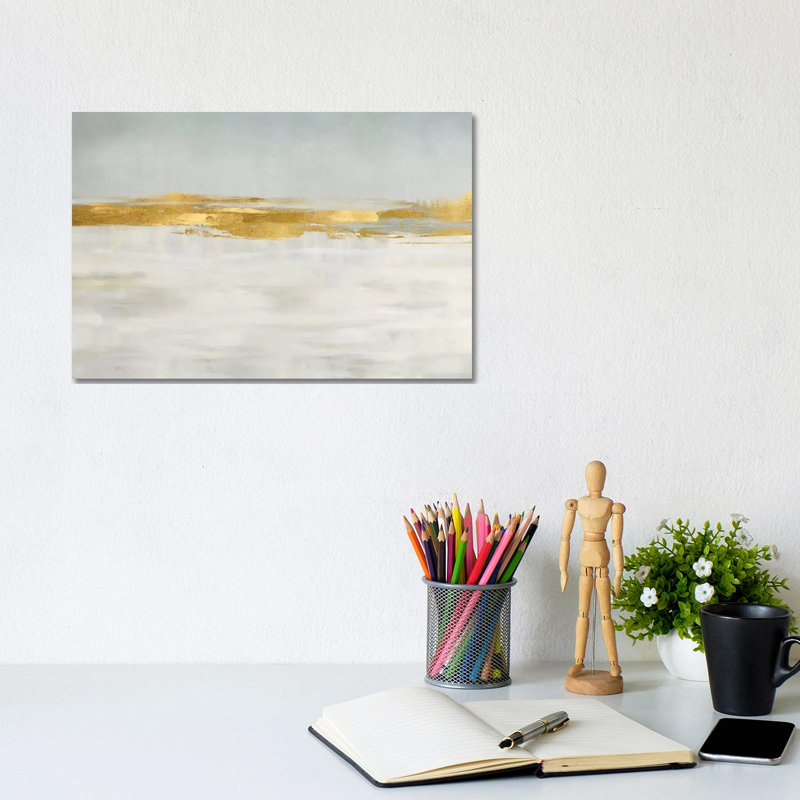 Gold Horizon I- Gallery-Wrapped Canvas Giclée