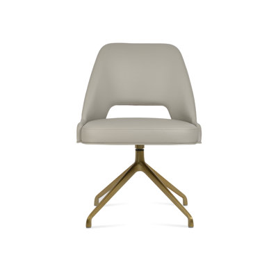 Chaise d'appoint pivotante Marash Spider