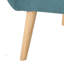 Fauteuil à oreilles en polyester capitonné Buchholz-626036765