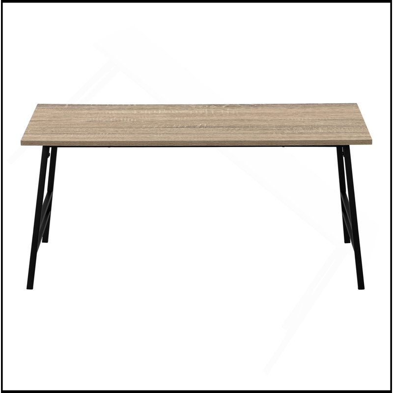 Table basse élégante et durable pour les salons modernes, Taupe, Noir