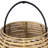 19'' H Bamboo Tabletop Hurricane