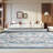 Aurich Light Gray/Blue Oriental Rug-1040926419